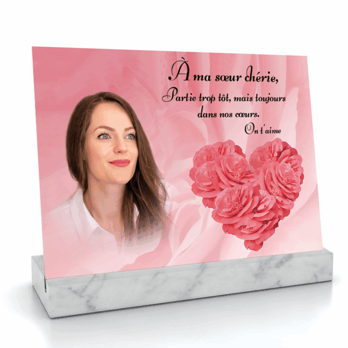 Un cœur posé sur le temps