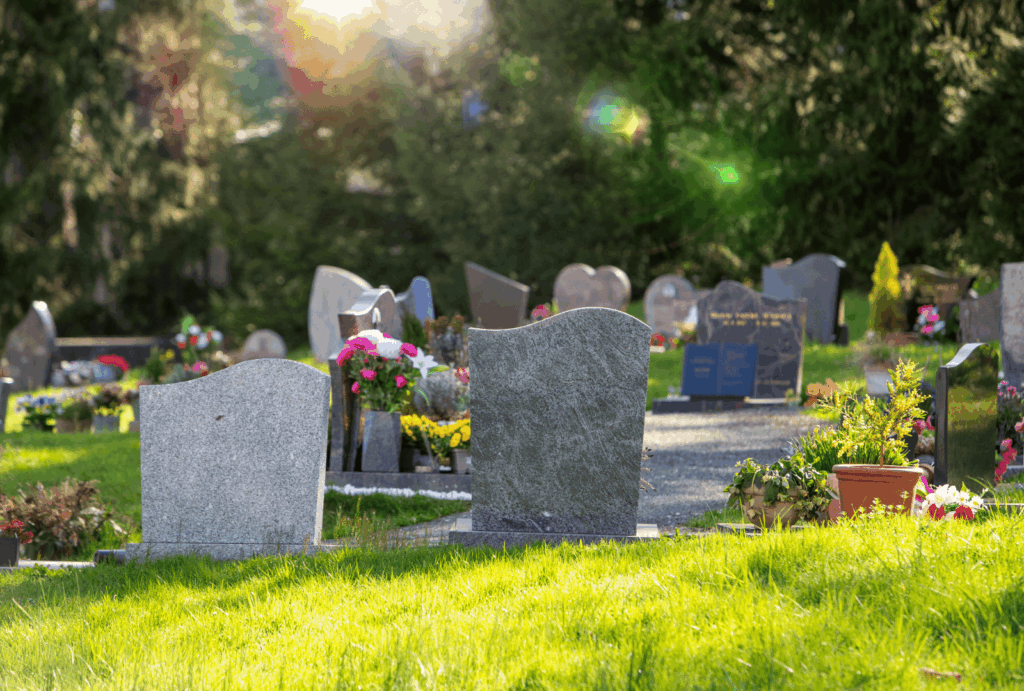 Qui peut mettre une plaque funéraire sur une tombe ?