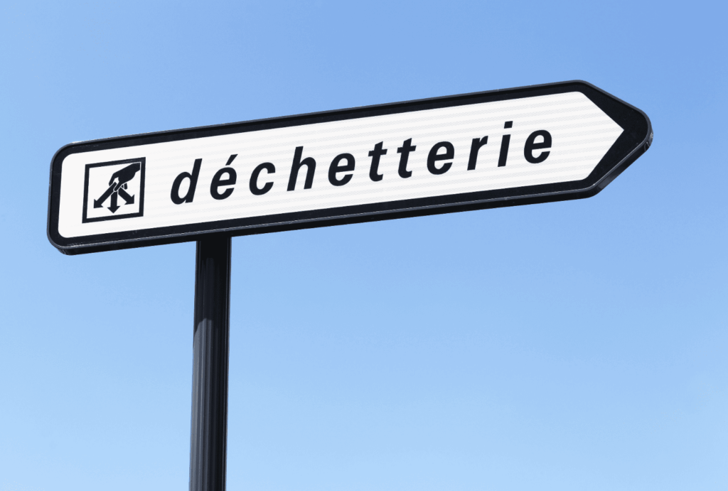 Où jeter les plaques funéraires ?