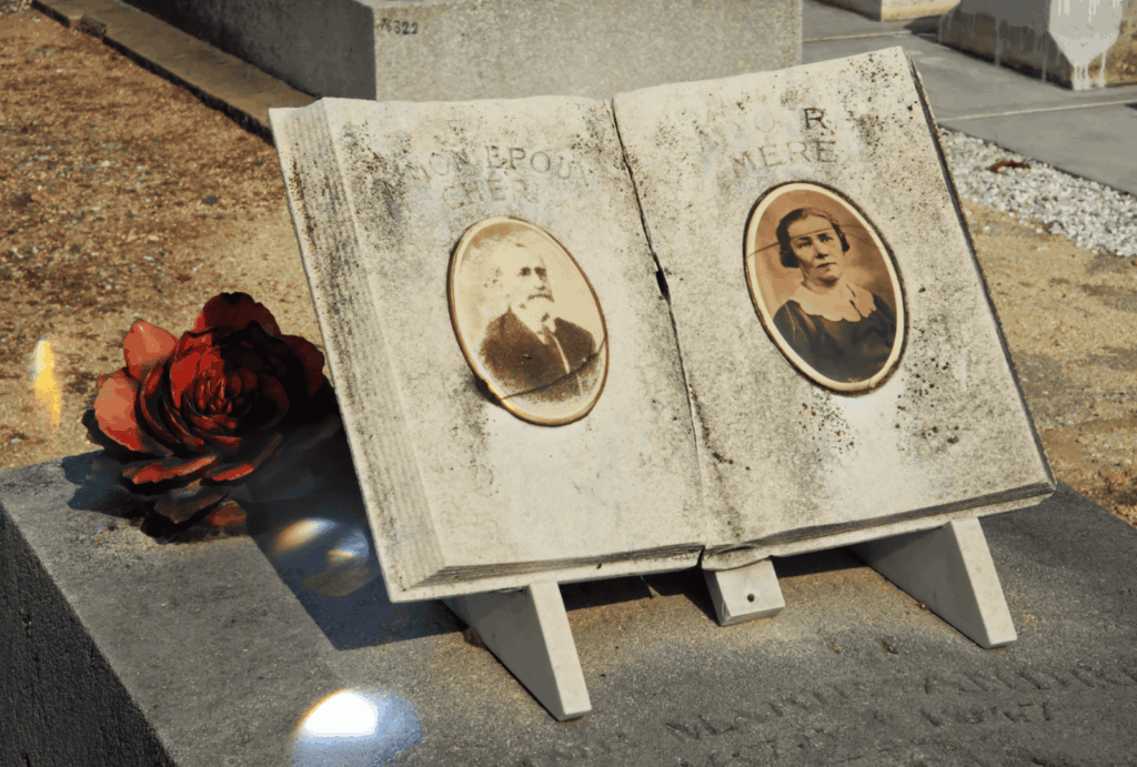 Quelle photo mettre sur une tombe ?